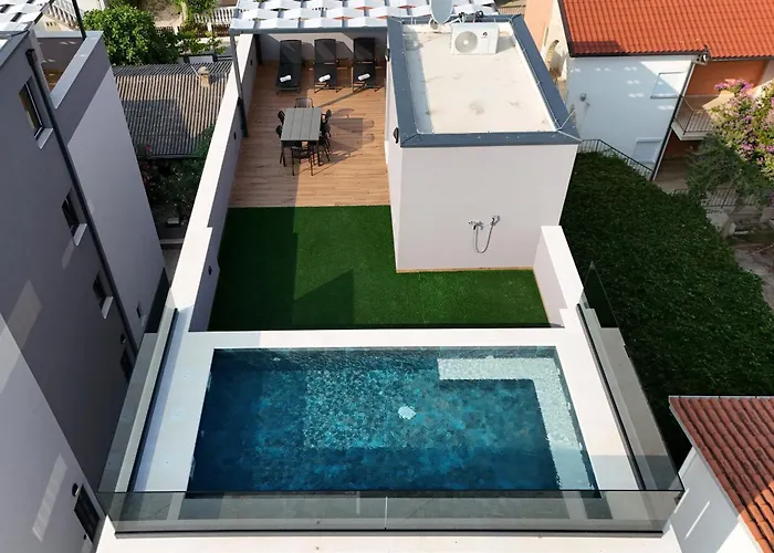 K3-penthouse With Sea View And Heated Pool Appartamento Vir
