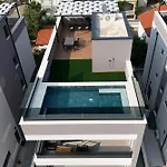 شقة K3-penthouse With Sea View And Heated Pool